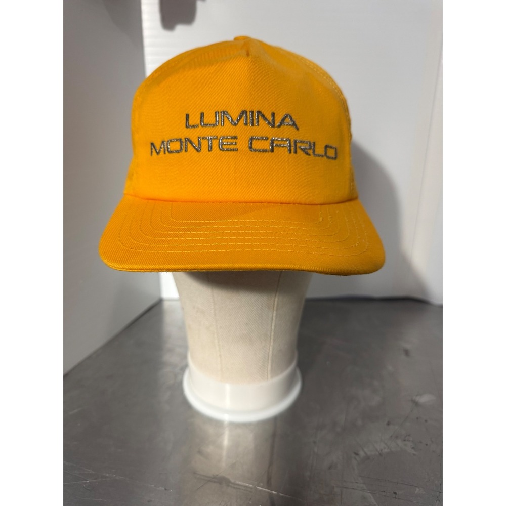 Stylemaster Chevrolet Lumina Monte Carlo Hat Unisex OSFA Yellow Good Snapback